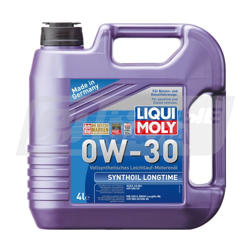 LIQUI MOLY Synthoil Longtime 0W30, 4л 7511